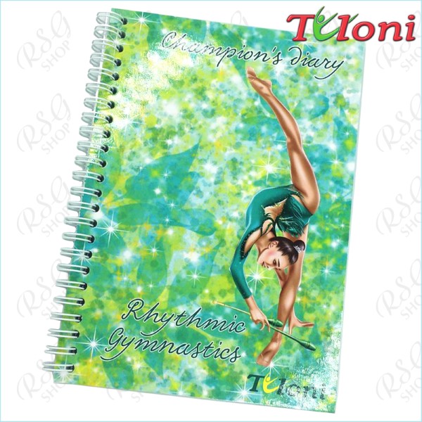 Tagebuch Tuloni mod. Clubs col. Green Art. NK-EGD-03 Tagebuch Tuloni mod. Clubs col. Green Art. NK-EGD-03